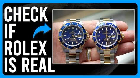 how do i tell if a rolex is real|how to identify rolex watches.